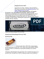 Sejarah Dan Perkembangan Processor Intel