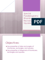 6 4 Rhombuses Rectangles and Squares