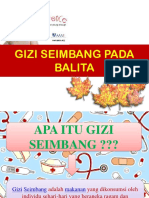 Gizi Seimbang Pada Balita