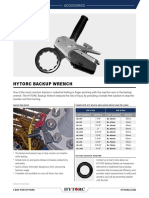 HYTORC Backup Wrench-Cut Sheet