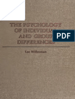 The Psychology of Individual and Group Dif - Willerman, Lee, 1939 PDF