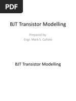 BJT re Transistor Model Overview | PDF | Bipolar Junction Transistor ...