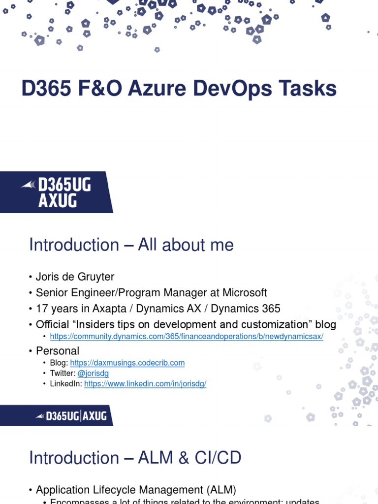 D365 F&O Azure DevOps Tasks | PDF | Microsoft Visual Studio | Microsoft ...