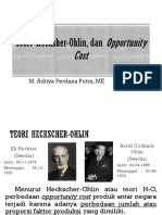 Bab 4 Teori Heckscher-Ohlin Dan Opportunity Cost