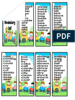 Basic vocabulary list- STRIPS-ELLEN