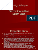 Slide Sistem Kepemilikan Dalam Islam