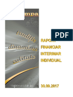 Raport Financiar Interimar Individual - Trim.3 - 2017 1 PDF