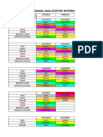 Jadwal Jaga RS Edit