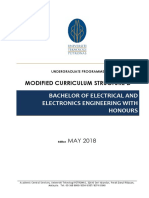 Modified Curriculum Structure D