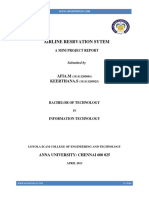 Airline Reservation System