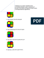 Cubo 2x2 Algoritmos
