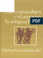 Lewandowski Herbert - Las Costumbres Y El Amor en La Antigua Roma PDF