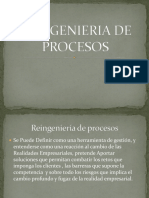 Reingenieria de Procesos