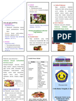 Leaflet Diet Penderita Diabetes