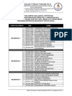 7 - (Excel-Semua) Daftar Kelompok & Jadwal Training