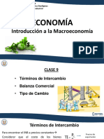 Clase 9 - Intercambio, Balanza, Tipo de Cambio