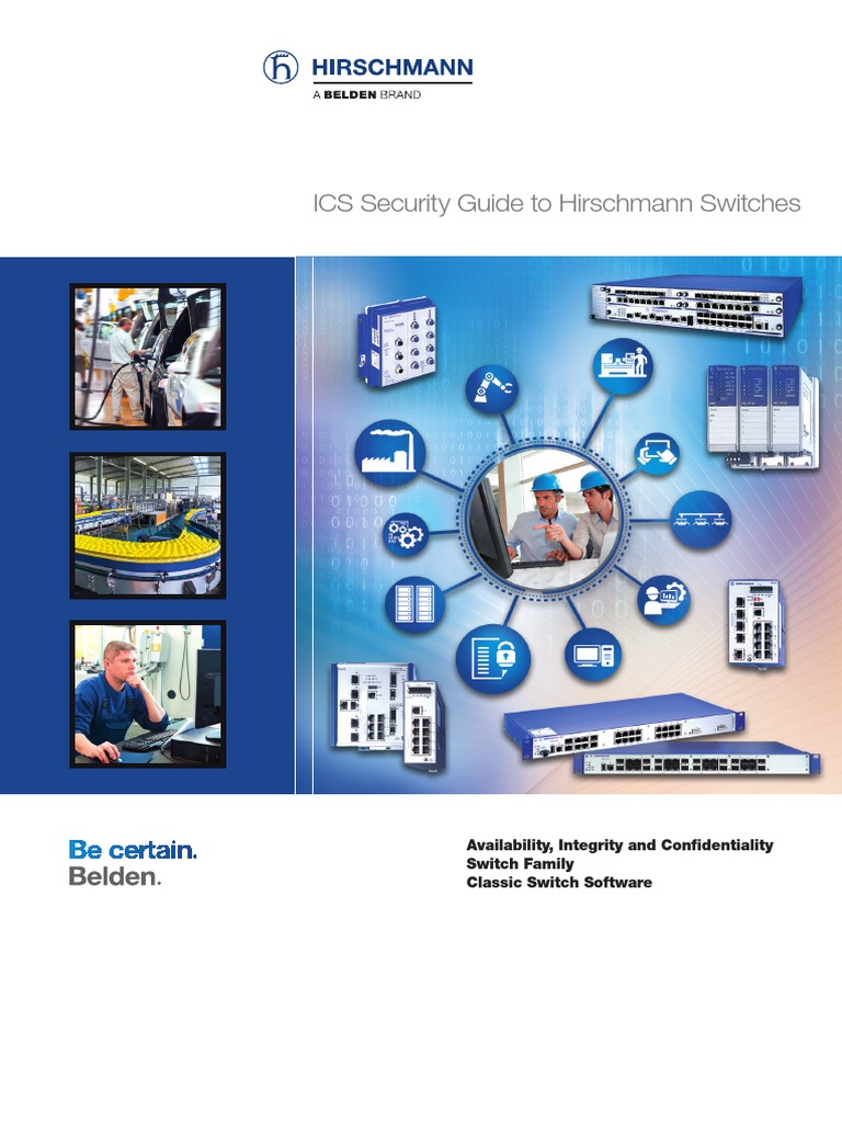 Hirschmann Industrial Cybersecurity – Fit wie Herkules
