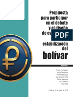 Estabilizacion - Bolivar Moneda