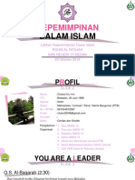 Materi Kepemimpinan Dalam Islam (Rohis SMKN 13)