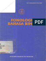 Fonologi Bahasa Bima (1996) PDF