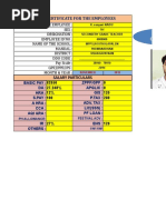 Salary Certificate For Employees (Prepared by K, S.naidu) - 1-1