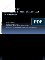 K9 - Management of Convulsive Status Epilepticus in Children