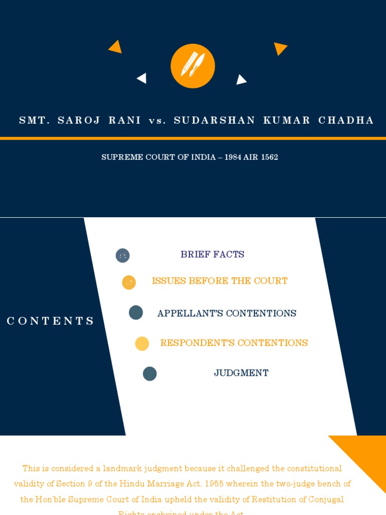 Supreme Court Ruling on Hindu Marriage Act | PDF | Divorce | Judgment (Law)