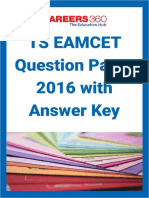 TS EAMCET-question Paper-2016 PDF