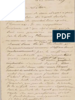 Manuscrito de Kardec - 23 de abril de 1857 (Lançamento O Livro dos Espíritos)
