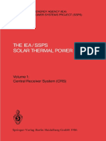 Dr. Sc. Nat. Paul Kesselring (Auth.), Dr. Sc. Nat. Paul Kesselring, Clifford S. Selvage BS (Eds.) - The IEA - SSPS Solar Thermal Power Plants - Facts and Figures - Final Report of The Internationa
