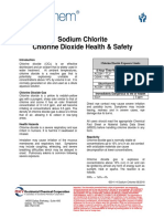 Chlorine Dioxide Health and Safety