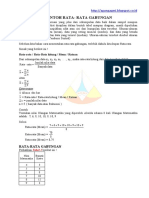 Contoh Rata Rata Gabungan - REVISI