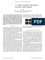 Analysis of Ship Azimuth Smearing in Spaceborne SAR Imagery