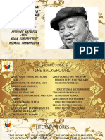 F. Sionil Jose's literary works and social messages