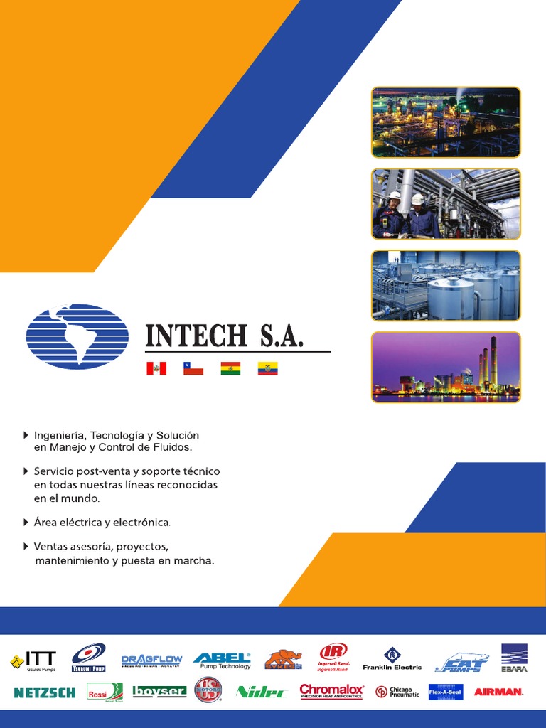 Bombas de Desplazamiento Positivo Intech | PDF | Science | Ingeniería