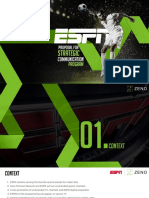 Zeno India Communication Proposal For ESPN