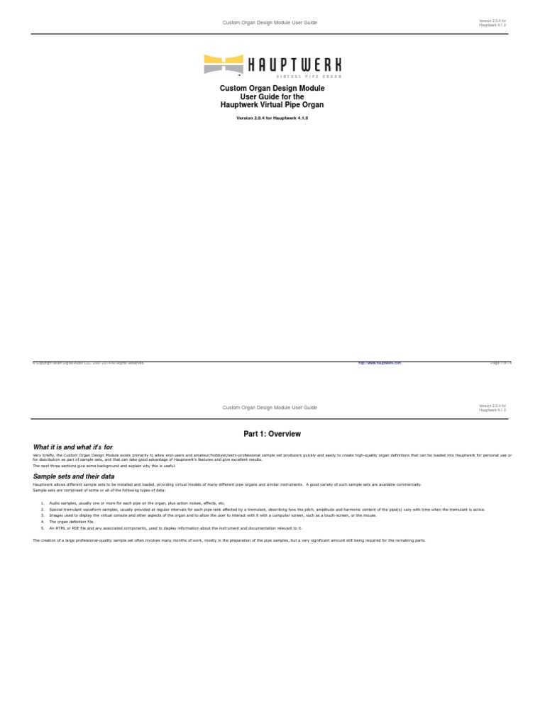 Program hauptwerk sample midi files software