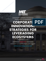 MIT Sloan Innovation Ecosystems Certificate
