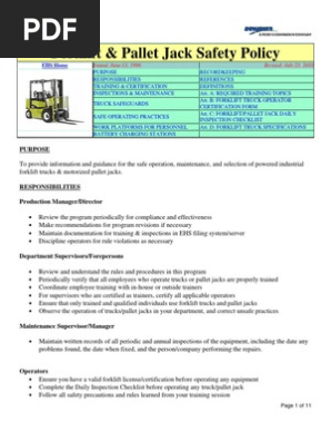 Forklift_Policy From Dowjones