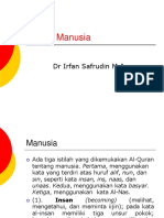 Bahan SP Dr. Irfan - Manusia