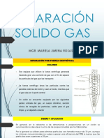 Unidad 6 Separación Sólido Gas