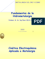 Fundamentos de La Hidrometalurgia - Curso