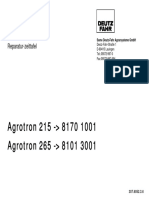 Deutz Fahr Agrotron 215-265 - PDF Parts Catalogue