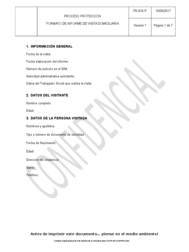 f8.g16.p Formato Informe Visita Domiciliaria en El Pard v1 PDF