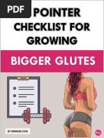 7 Point Checklist For Growing Bigger Glutes - FINAL PDF