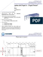 Edificio Máquina del Papel 4 - Papel Potosí Características estructurales