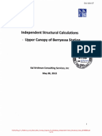11 DU-024 - Berryessa Sta RFC Struct Calcs Independent Check PKG 2-C Platform Level Steel Main Canopy Support On Guideway PDF