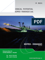 Kopex Famago Technical Potential