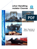 Maersk Anchor Handling Simulator Course - 2005 PDF