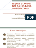 BAB 1-Konvergensi Standar Akuntansi Dan Undang-Undang Perpajakan